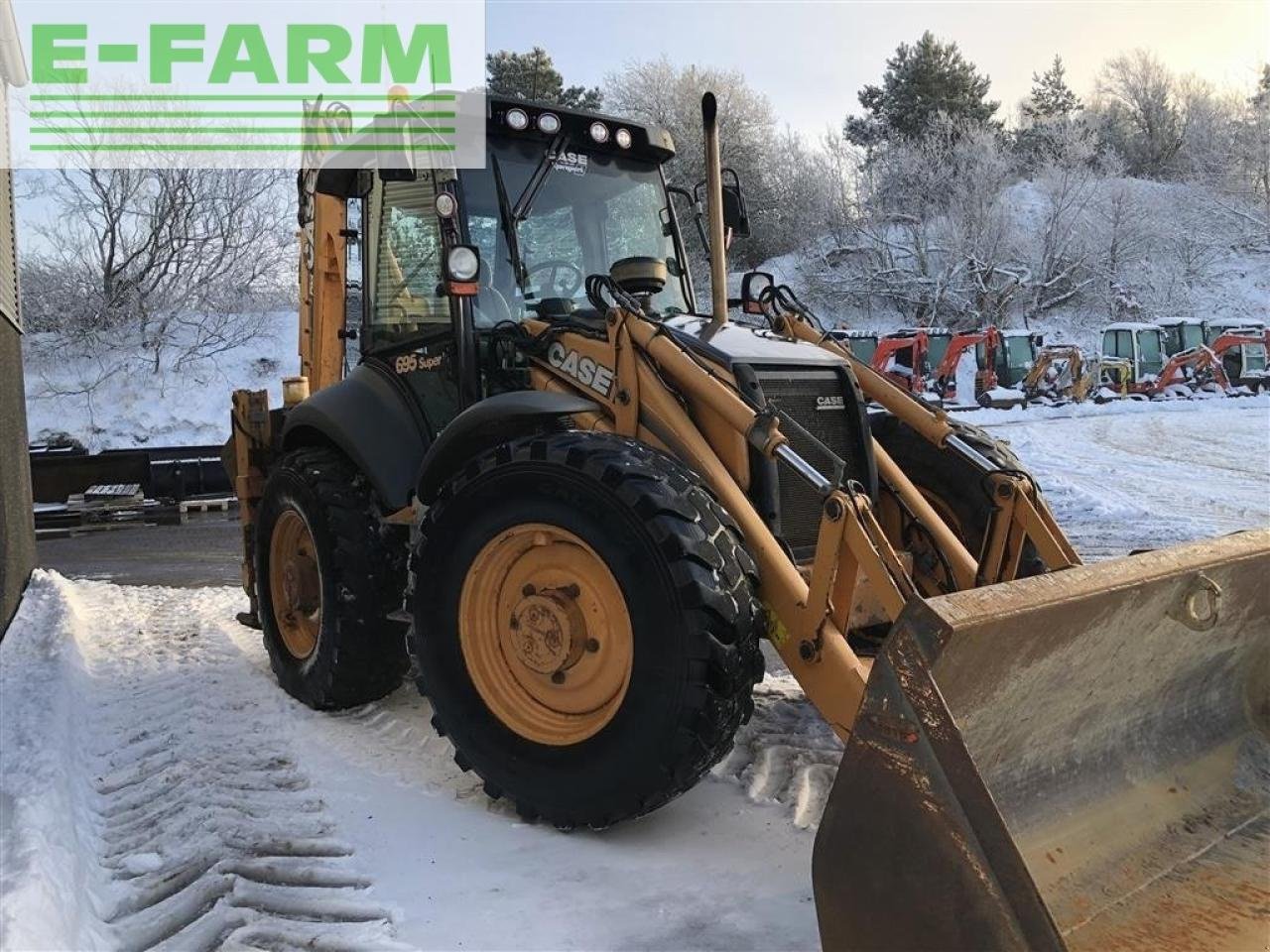 Bagger Türe ait Case IH 695sr, Gebrauchtmaschine içinde AALBORG SV (resim 3)