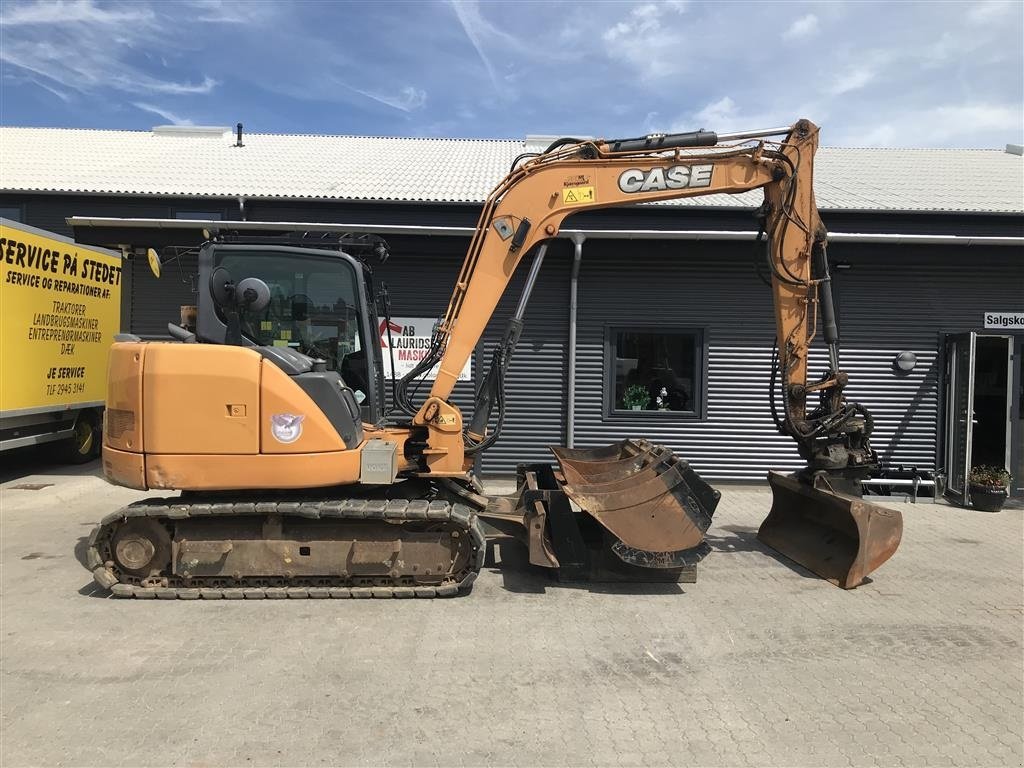 Bagger tipa Case IH CX 80 rotortilt og fuld skovlpakke., Gebrauchtmaschine u Rønnede (Slika 1)