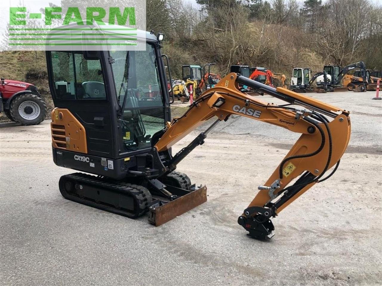 Bagger Türe ait Case IH cx19c, Gebrauchtmaschine içinde AALBORG SV (resim 5)