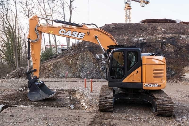 Bagger от тип Case IH CX245D SR, Gebrauchtmaschine в Aalborg SV (Снимка 1)