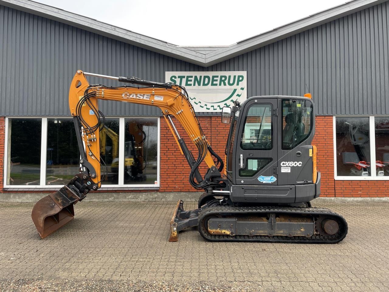 Bagger van het type Case IH CX60, Gebrauchtmaschine in Rødding (Foto 1)