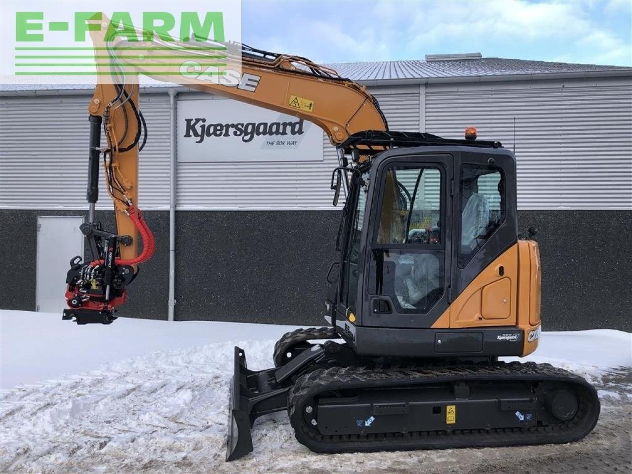 Bagger του τύπου Case IH cx85d sr, Gebrauchtmaschine σε AALBORG SV (Φωτογραφία 2)