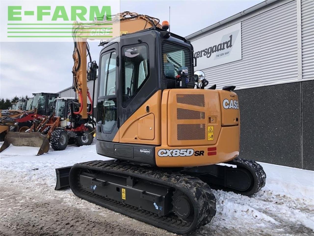 Bagger typu Case IH cx85d sr, Gebrauchtmaschine w AALBORG SV (Zdjęcie 3)