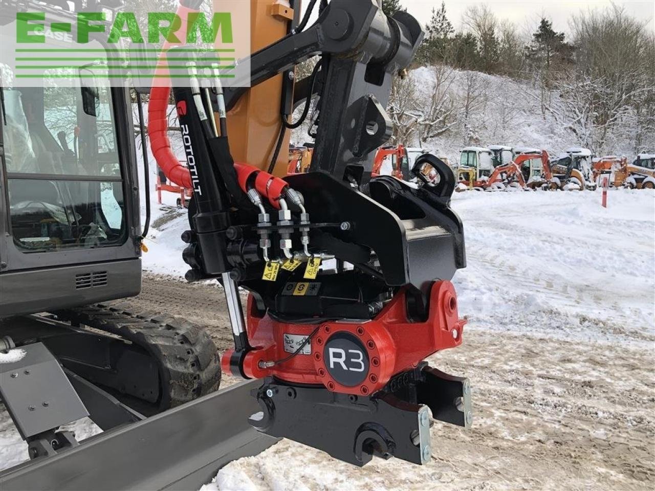 Bagger typu Case IH cx85d sr, Gebrauchtmaschine w AALBORG SV (Zdjęcie 6)