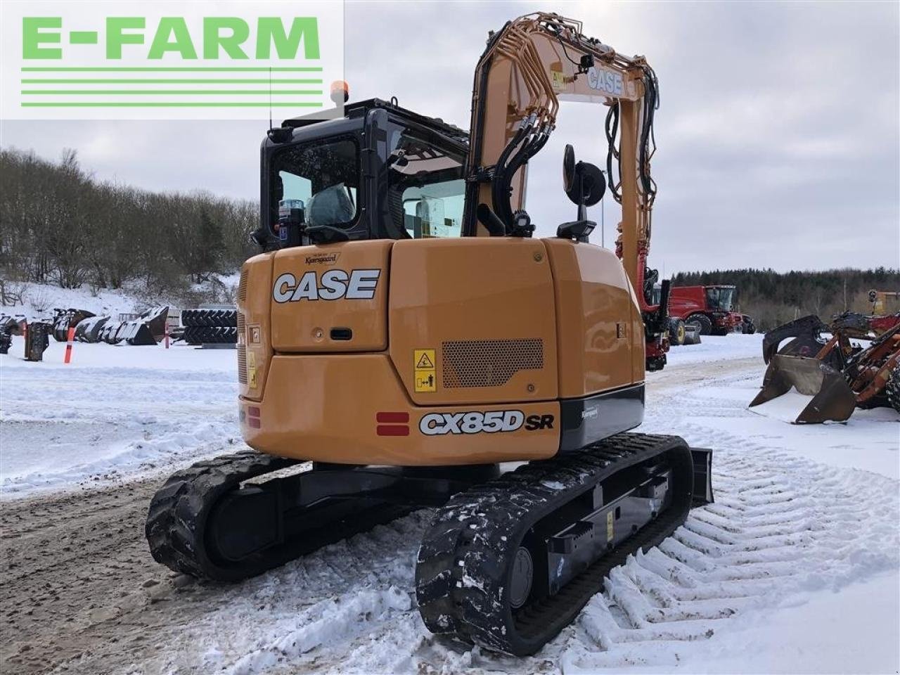 Bagger typu Case IH cx85d sr, Gebrauchtmaschine v AALBORG SV (Obrázek 4)