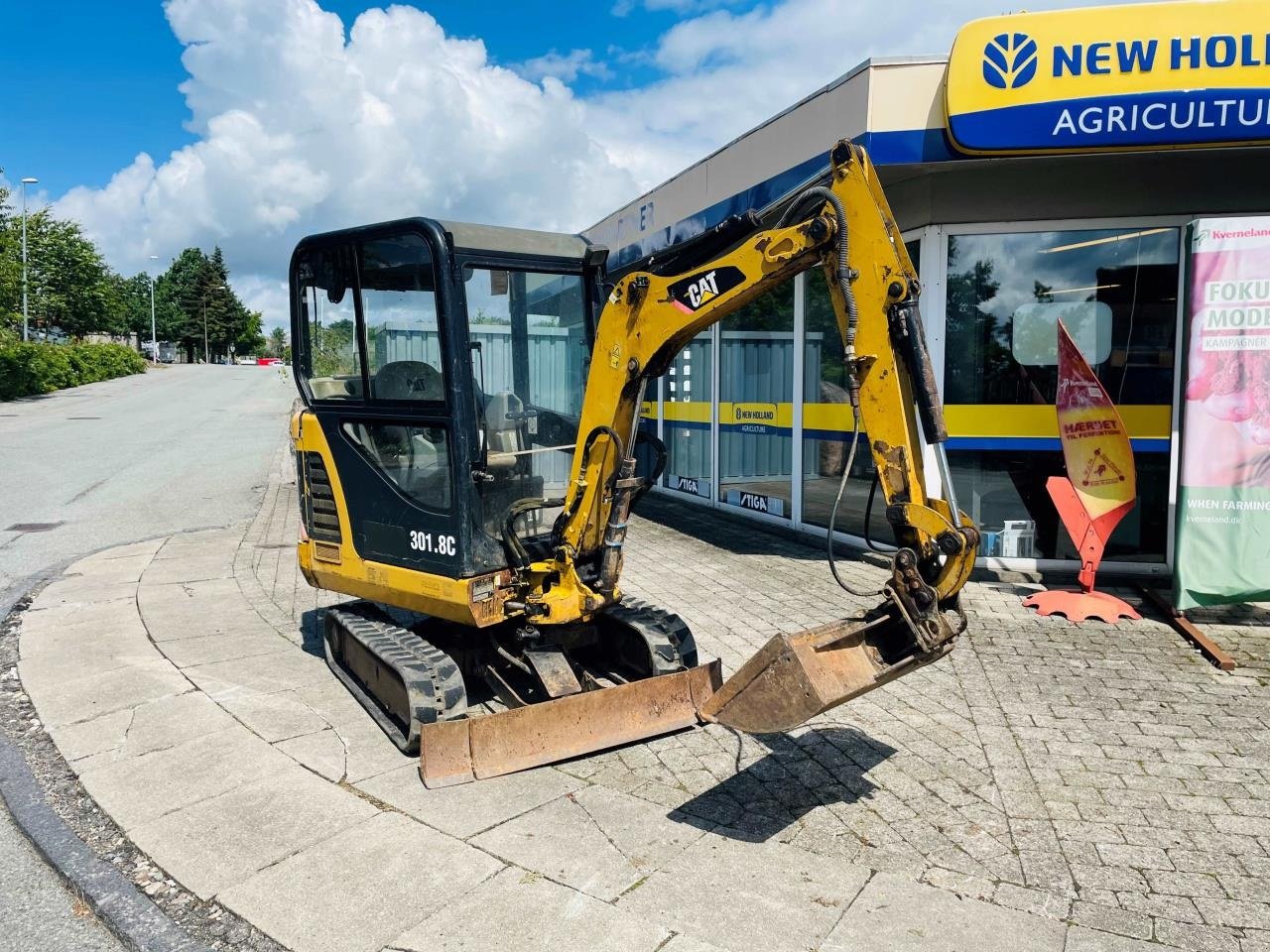 Bagger des Typs CAT 301.8C, Gebrauchtmaschine in Middelfart (Bild 2)