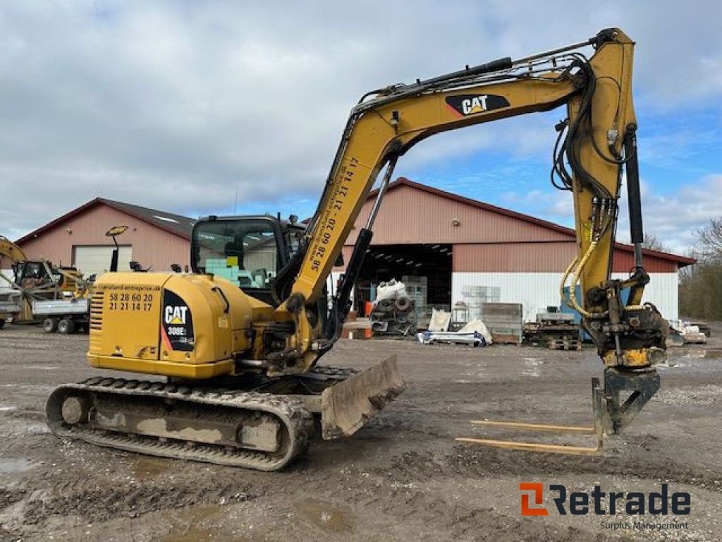 Bagger du type CAT 308F, Gebrauchtmaschine en Rødovre (Photo 2)