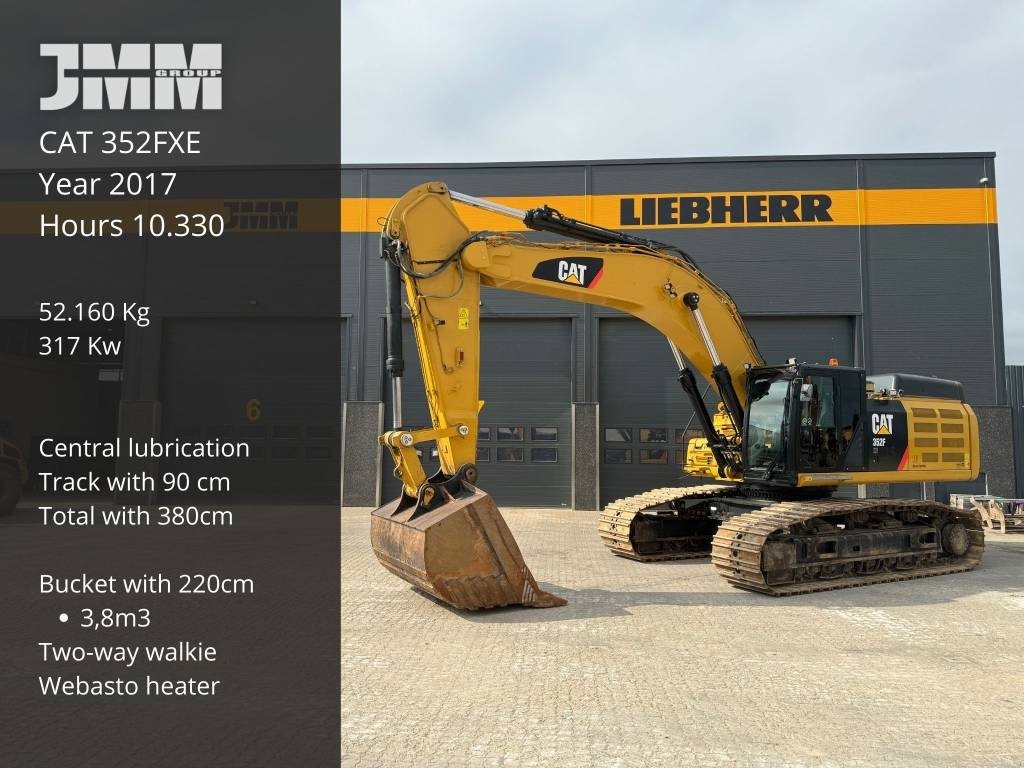 Bagger za tip CAT 352 FXE, Gebrauchtmaschine u Vojens (Slika 1)