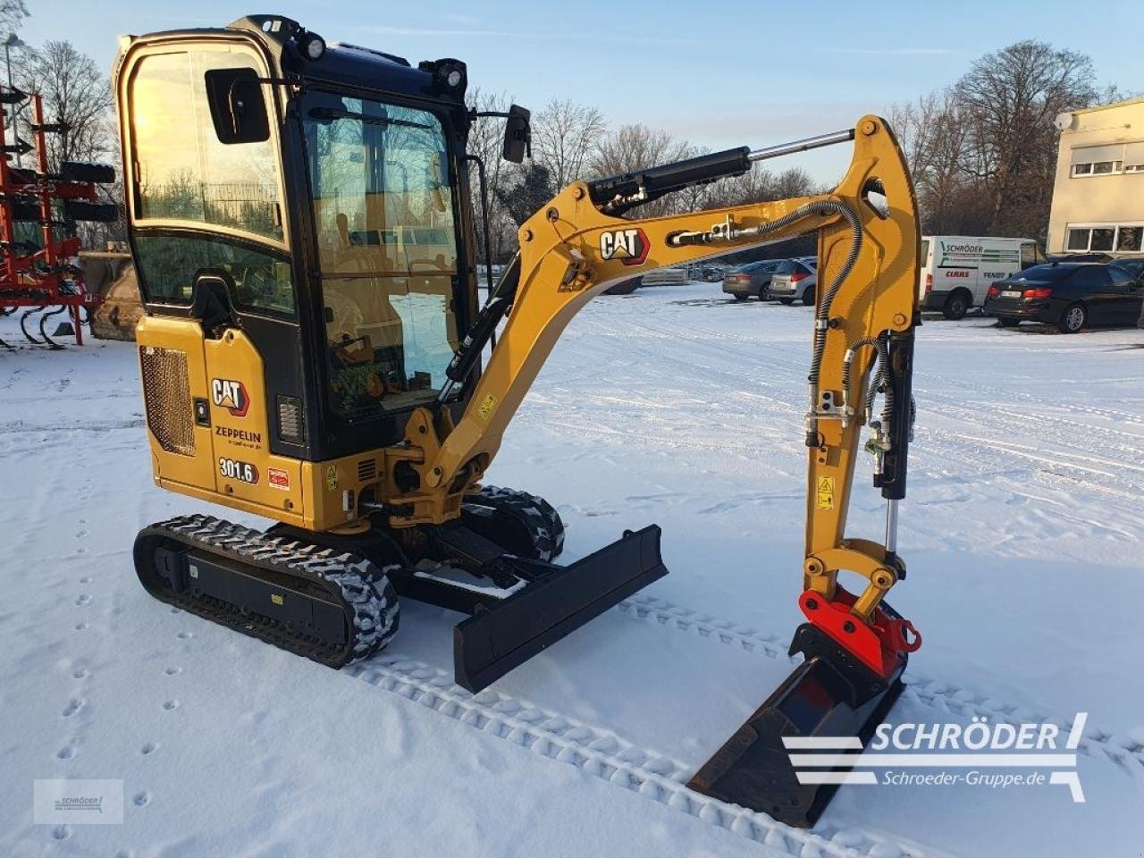 Bagger Türe ait Caterpillar 301.6, Neumaschine içinde Langenweddingen (resim 2)