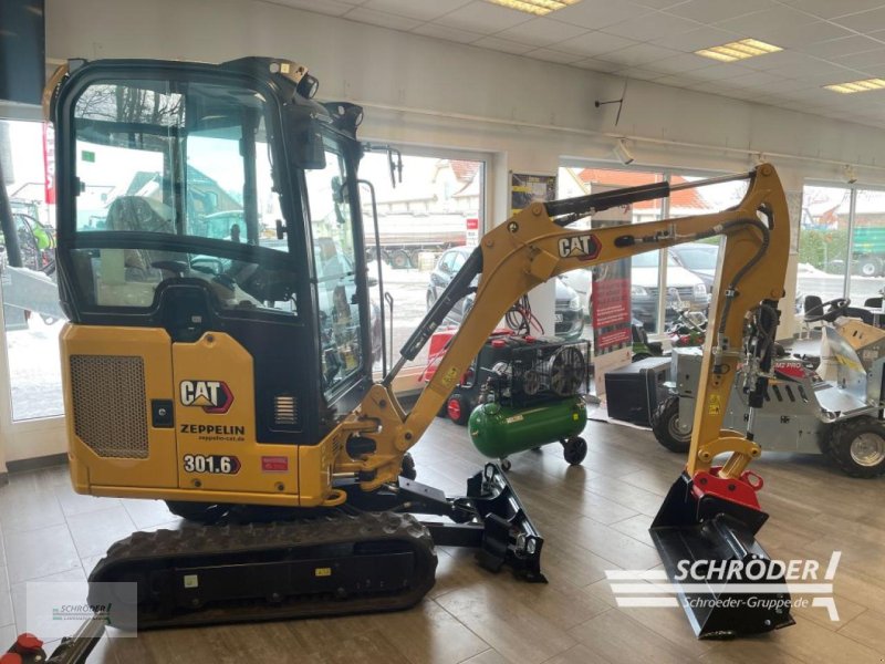 Bagger del tipo Caterpillar 301.6, Neumaschine en Westerstede