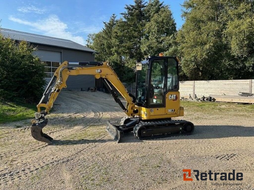 Bagger типа Caterpillar 302,7GR, Gebrauchtmaschine в Rødovre (Фотография 1)