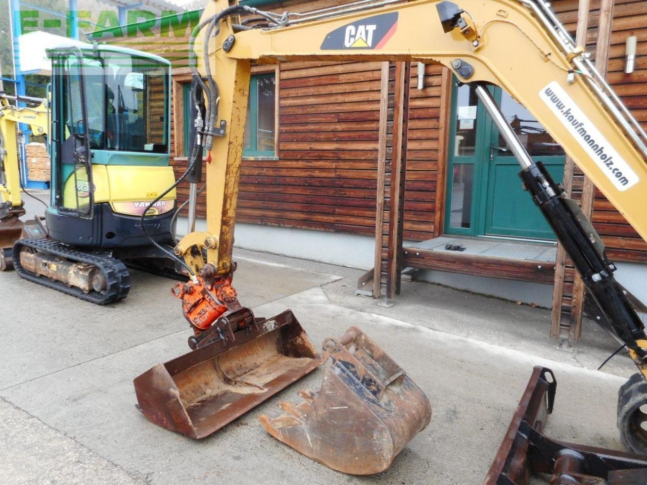 Bagger typu Caterpillar 304 d mit powertilt ( 3.890kg ), Gebrauchtmaschine v ST. NIKOLAI/DR. (Obrázek 12)