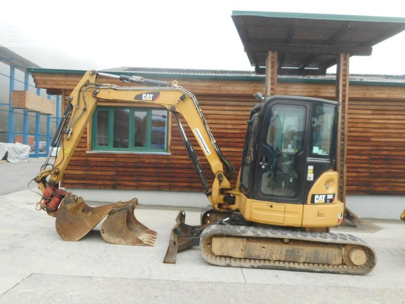 Bagger za tip Caterpillar 305e ( 4.990kg ) powertilt + hydr. sw + 3 löffel, Gebrauchtmaschine u ST. NIKOLAI/DR.