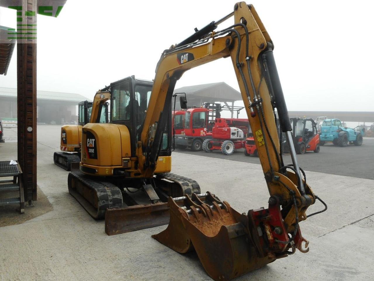 Bagger of the type Caterpillar 305e ( 4.990kg ) powertilt + hydr. sw + 3 löffel, Gebrauchtmaschine in ST. NIKOLAI/DR. (Picture 4)