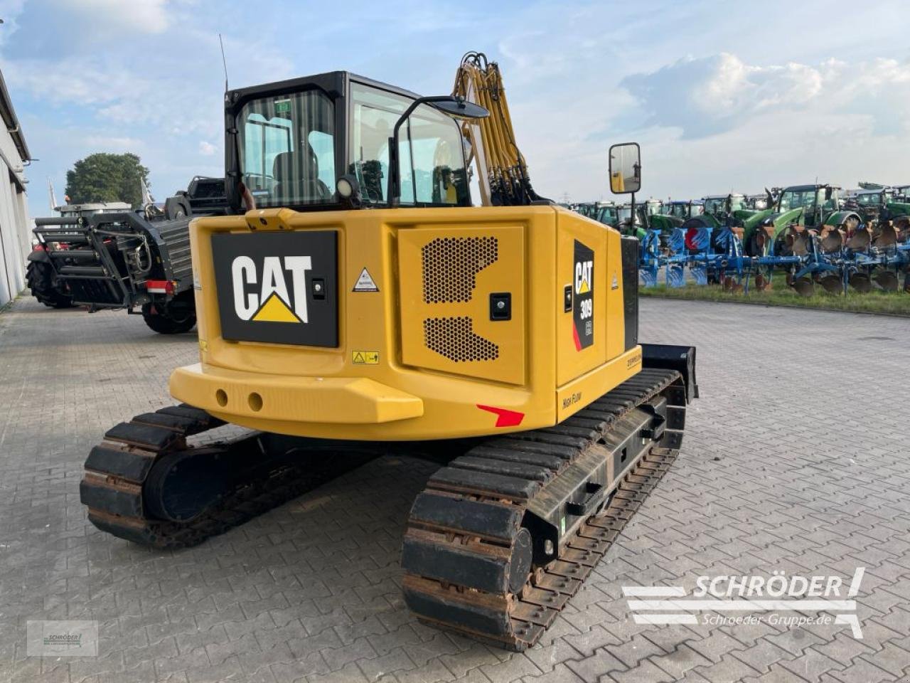 Bagger typu Caterpillar 309 CR, Gebrauchtmaschine w Wildeshausen (Zdjęcie 3)