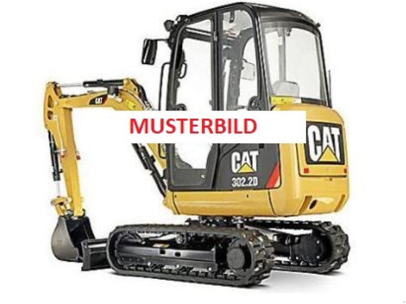 Bagger Türe ait Caterpillar Kettenbagger 302.2 D, Gebrauchtmaschine içinde Untermaßfeld (resim 1)