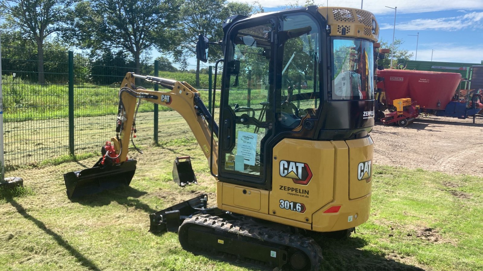 Bagger Türe ait Caterpillar Minibagger 301.6, Neumaschine içinde Husum (resim 4)