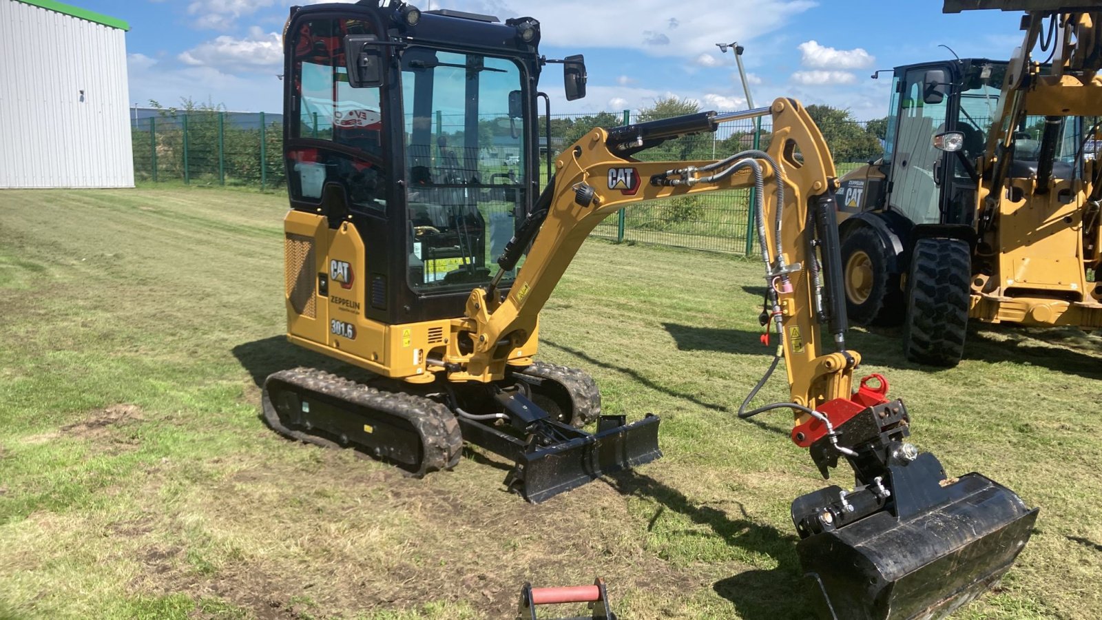 Bagger Türe ait Caterpillar Minibagger 301.6, Gebrauchtmaschine içinde Lohe-Rickelshof (resim 2)