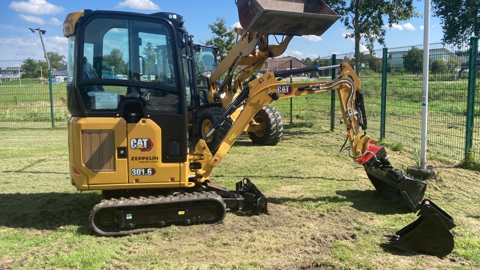 Bagger Türe ait Caterpillar Minibagger 301.6, Gebrauchtmaschine içinde Lohe-Rickelshof (resim 3)