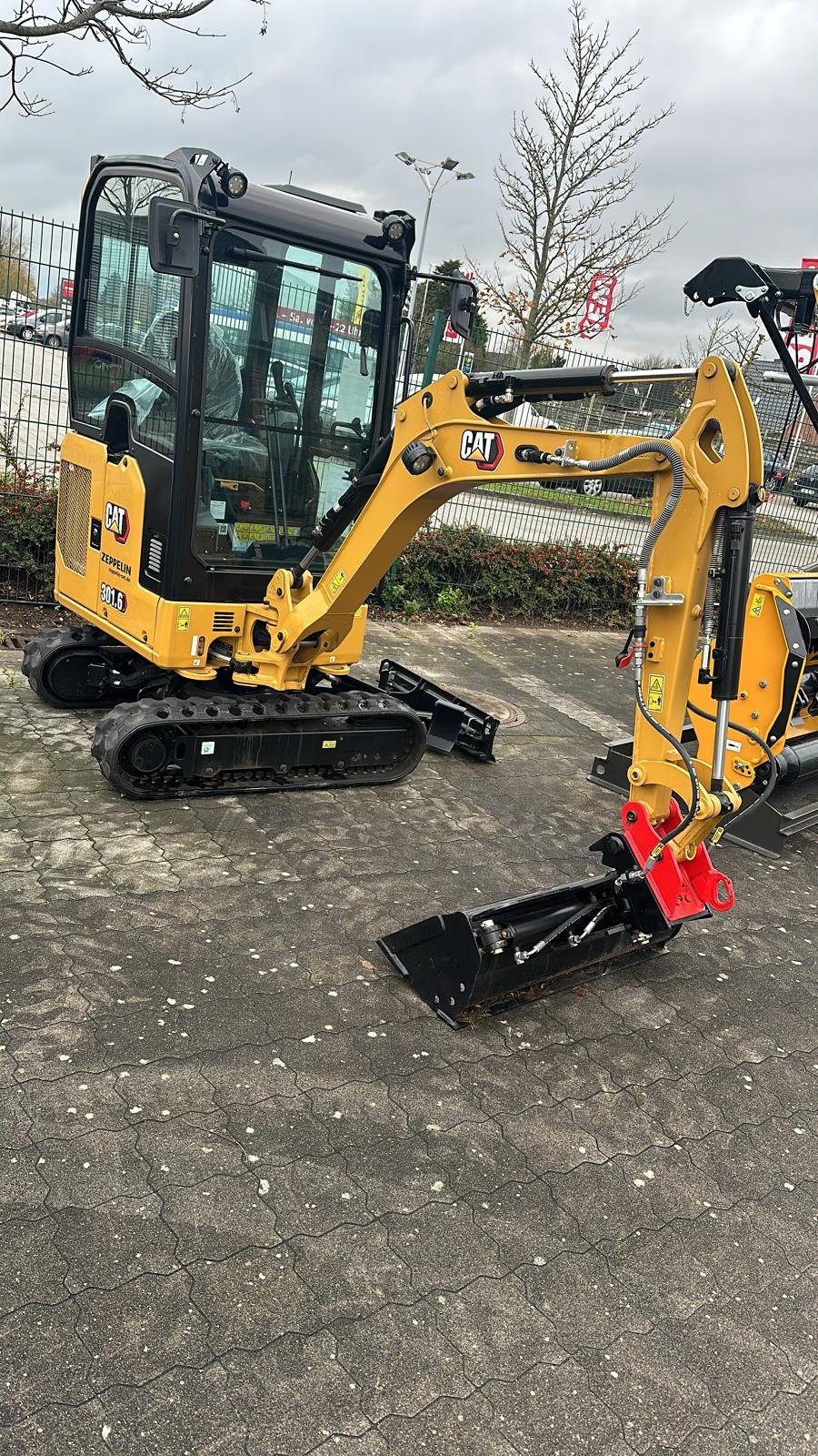 Bagger del tipo Caterpillar Minibagger 301.6, Neumaschine In Husum (Immagine 1)