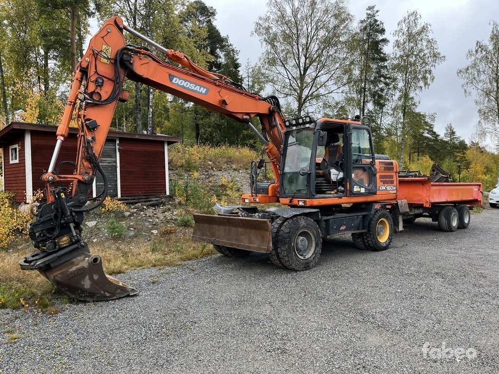 Bagger del tipo Doosan DX160W-3, Gebrauchtmaschine In Arlöv (Immagine 1)