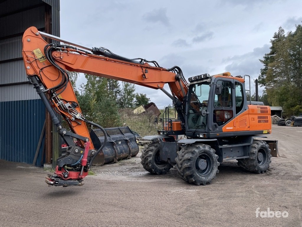 Bagger van het type Doosan DX170W-5, Gebrauchtmaschine in Arlöv (Foto 1)