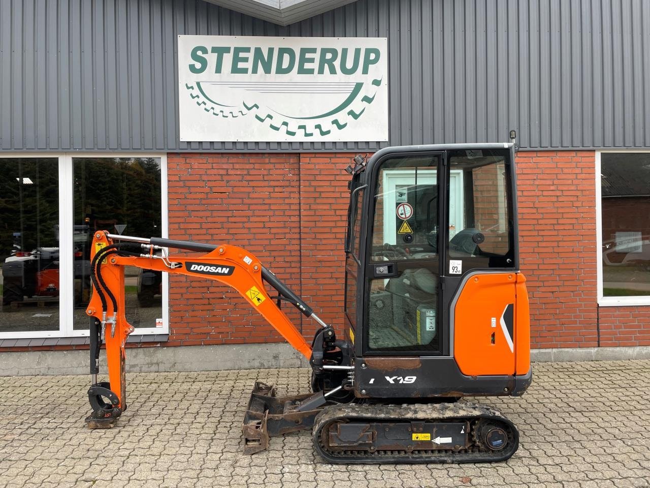 Bagger del tipo Doosan KX19, Gebrauchtmaschine en Rødding (Imagen 1)