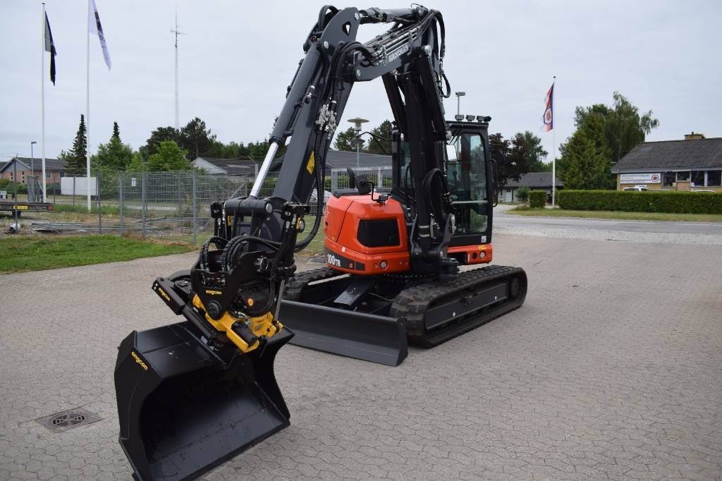 Bagger от тип Eurocomach 100 TR DEMO MODEL FÅ TIMER MED CITY BOM / KNÆKARM, Gebrauchtmaschine в Fredensborg (Снимка 3)