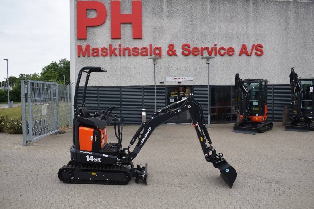 Bagger Türe ait Eurocomach 14 SR DEMO MASKINE KØRT FÅ TIMER, Gebrauchtmaschine içinde Fredensborg (resim 1)