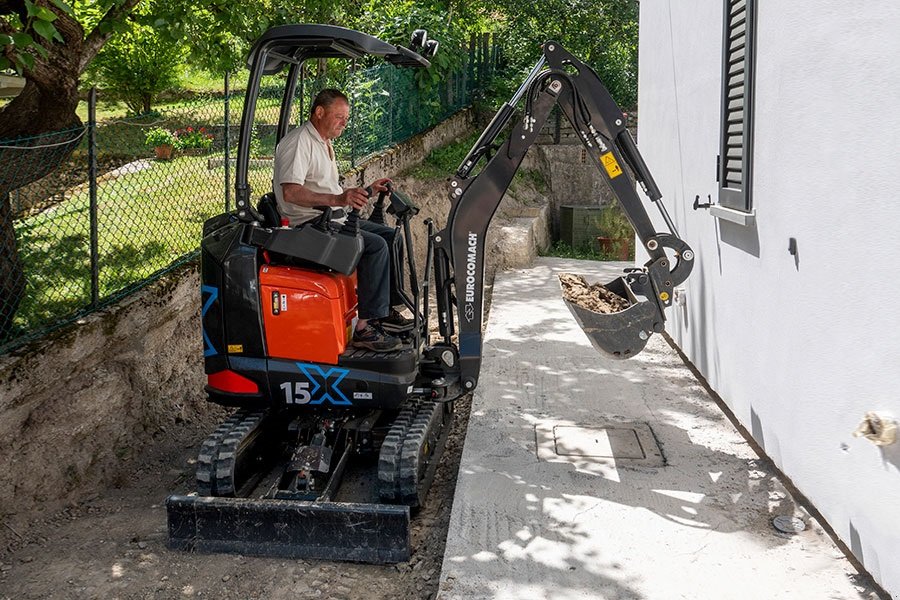 Bagger Türe ait Eurocomach 15 X, Gebrauchtmaschine içinde Havndal (resim 3)