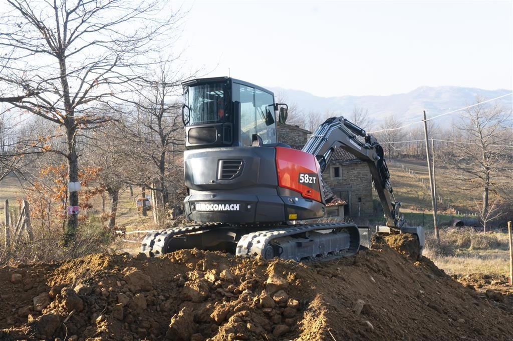 Bagger van het type Eurocomach 58 ZT, Gebrauchtmaschine in Havndal (Foto 3)