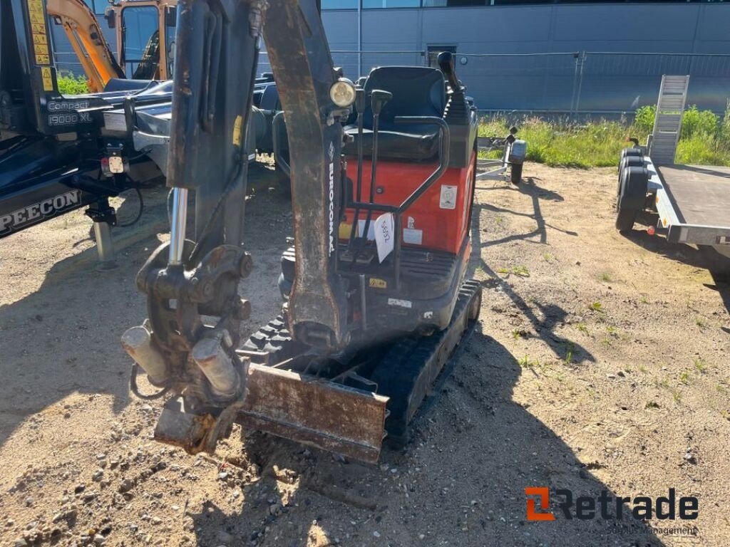 Bagger Türe ait Eurocomach ES 12 ZT, Gebrauchtmaschine içinde Rødovre (resim 2)