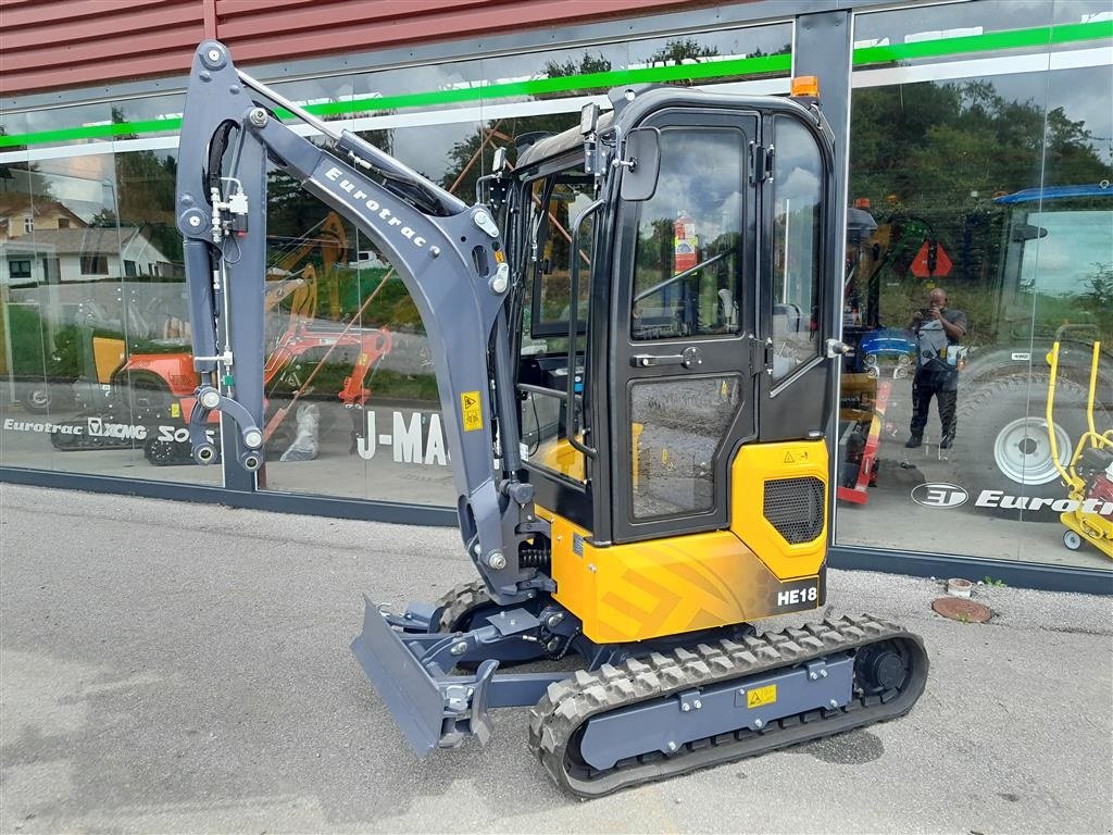 Bagger tip Eurotrac HE18-1, Gebrauchtmaschine in Rødekro (Poză 1)