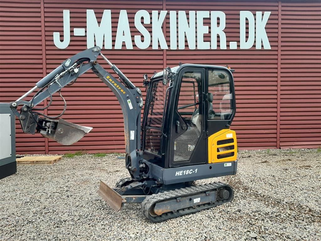 Bagger des Typs Eurotrac HE18C-1, Gebrauchtmaschine in Rødekro (Bild 1)