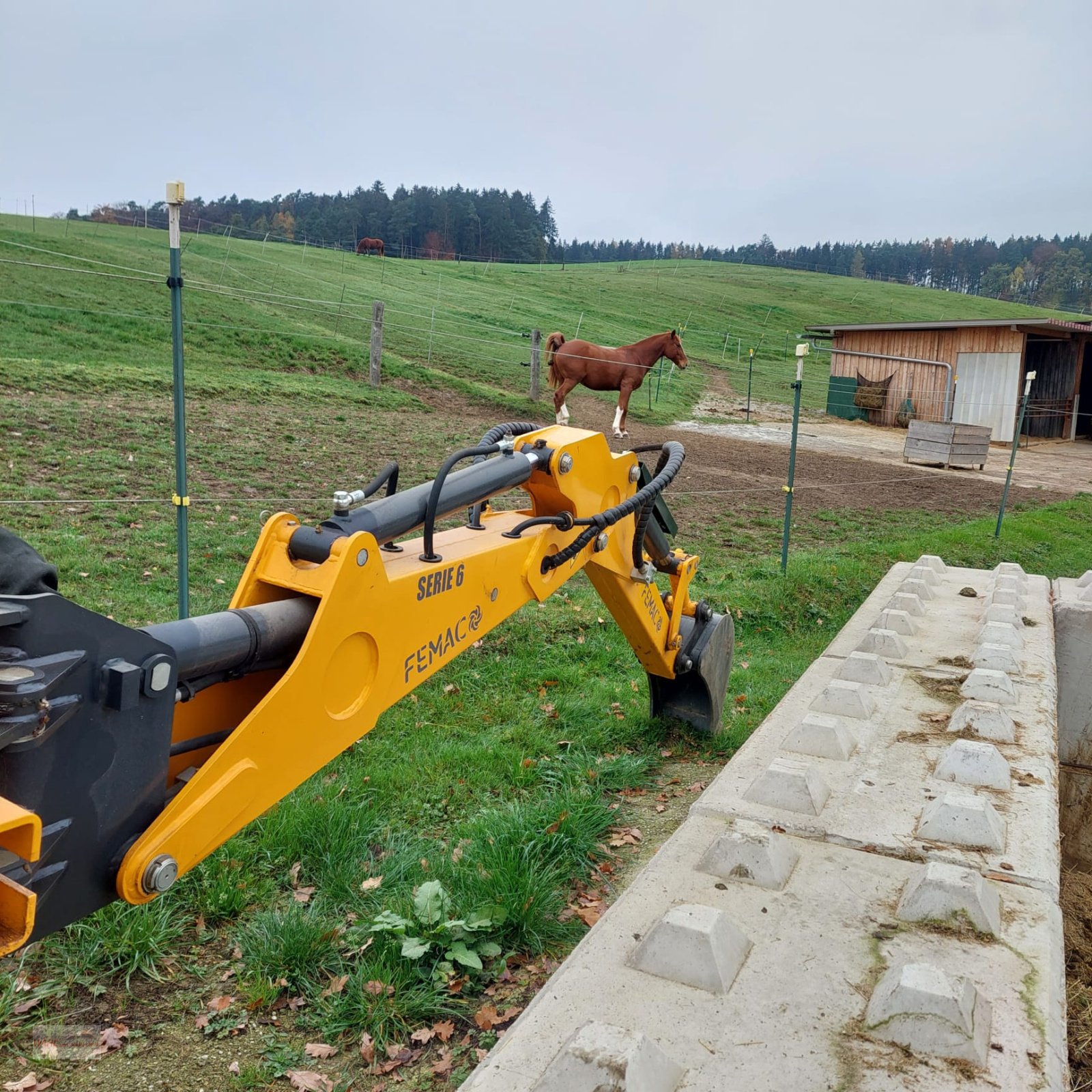 Bagger типа Femac Heckbagger, Gebrauchtmaschine в Mitterscheyern (Фотография 2)