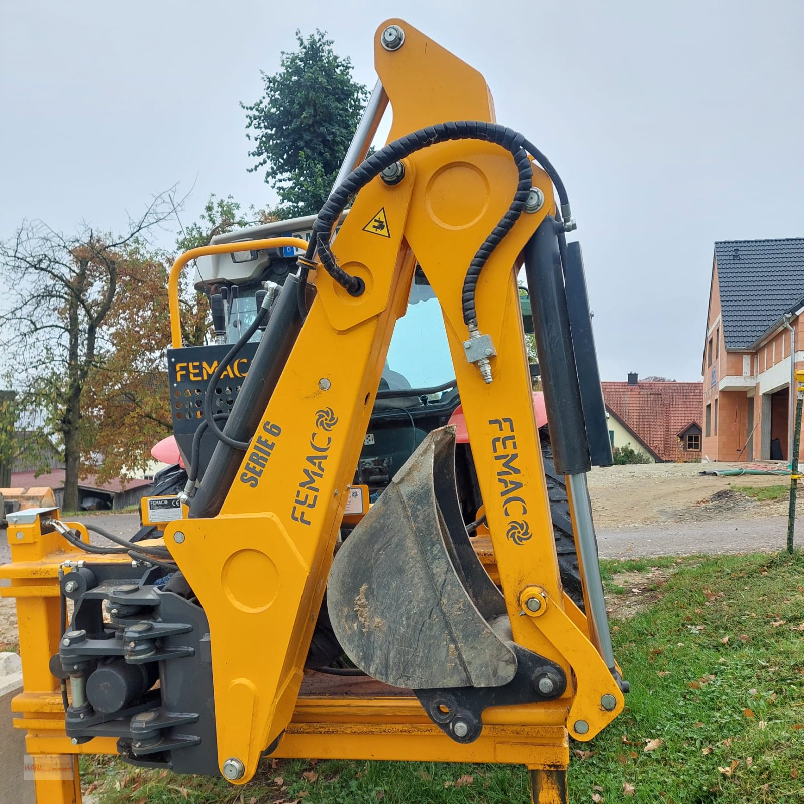 Bagger типа Femac Heckbagger, Gebrauchtmaschine в Mitterscheyern (Фотография 4)