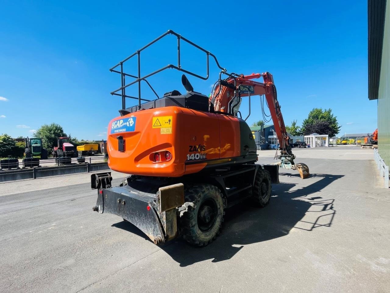 Bagger типа Hitachi ZX 140 W-6 HRC, Gebrauchtmaschine в Middelfart (Фотография 4)