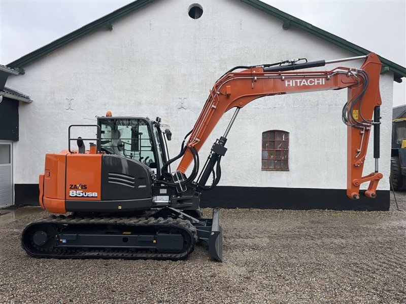 Bagger Türe ait Hitachi ZX 85 UBRUGT, Gebrauchtmaschine içinde Nykøbing Mors (resim 1)