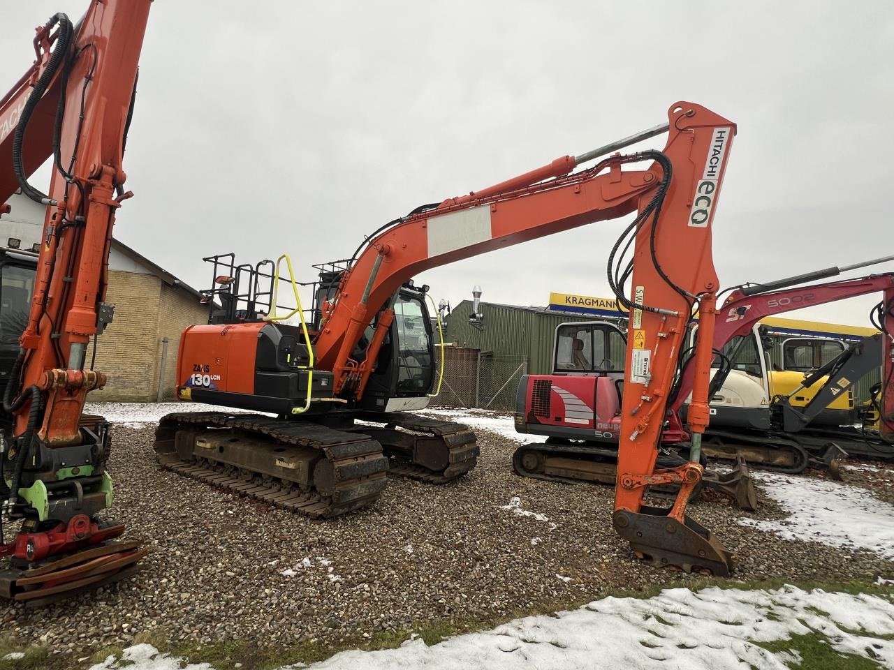 Bagger des Typs Hitachi ZX130LCN-6, Gebrauchtmaschine in Middelfart (Bild 1)