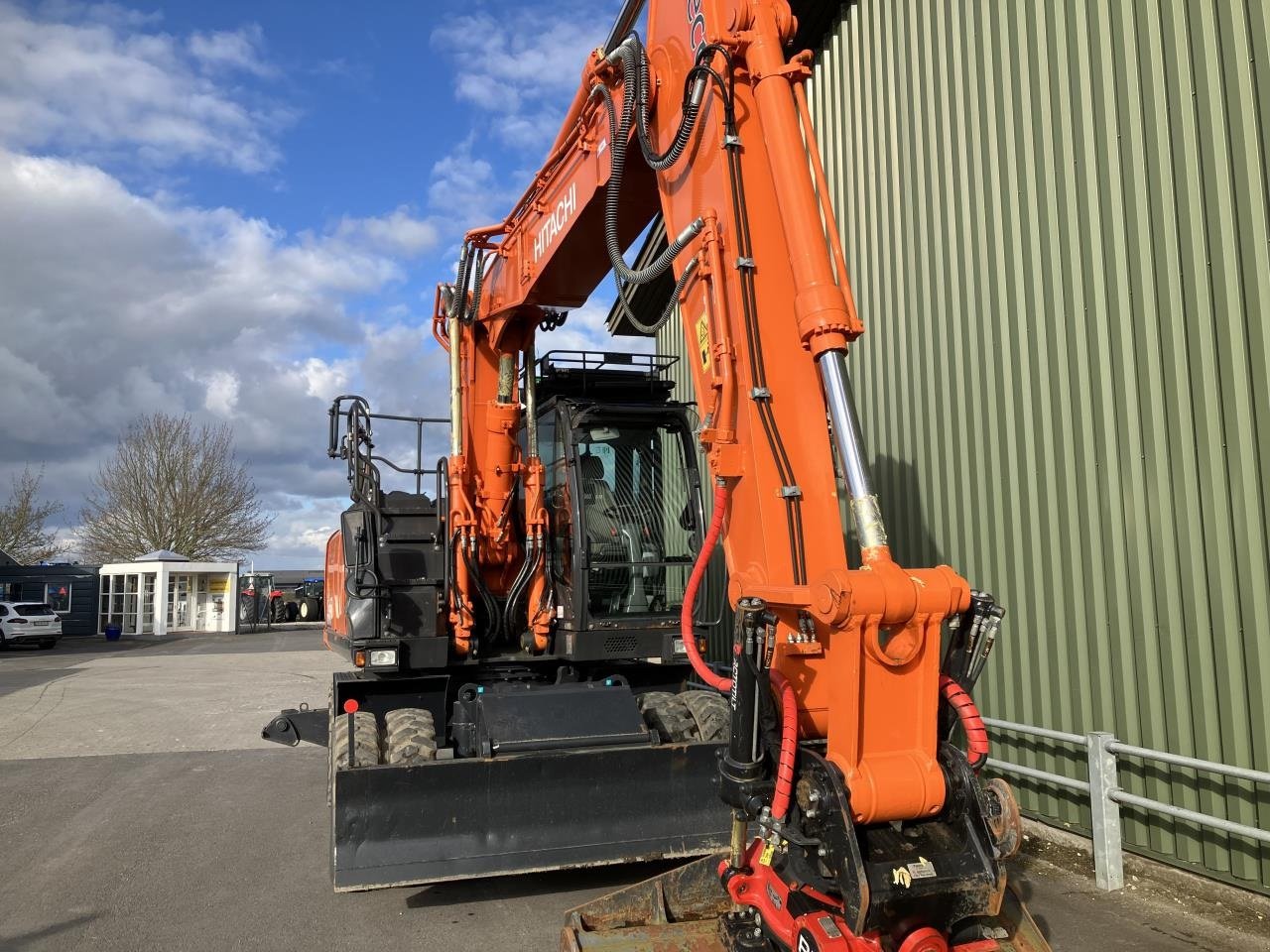 Bagger Türe ait Hitachi ZX170W-6, Gebrauchtmaschine içinde Middelfart (resim 4)