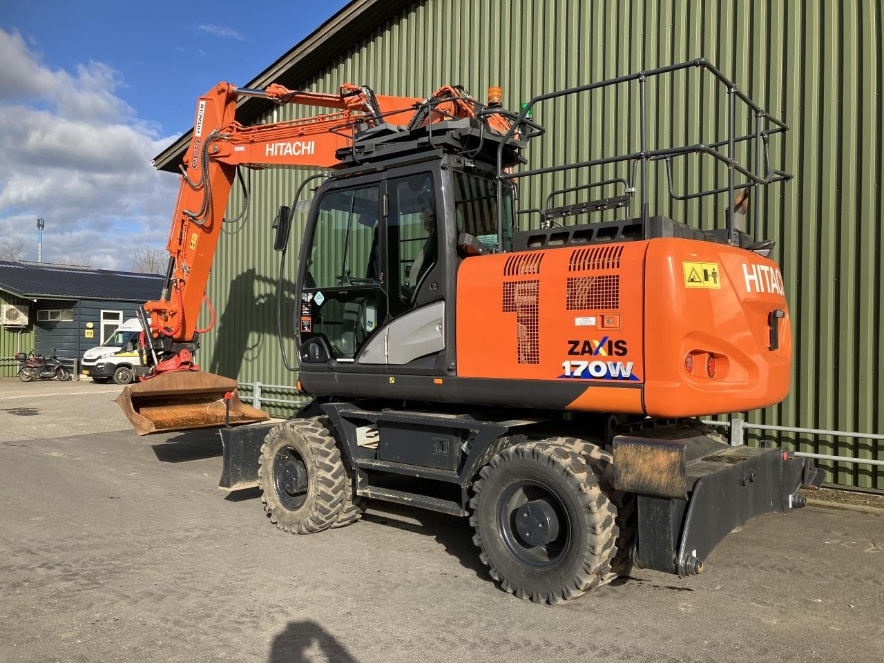 Bagger typu Hitachi ZX170W-6, Gebrauchtmaschine w Middelfart (Zdjęcie 2)