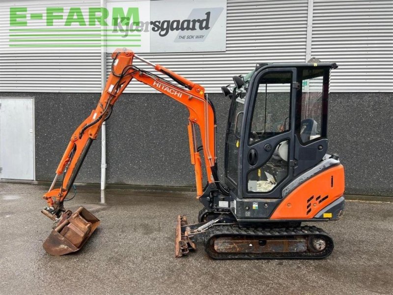 Bagger typu Hitachi zx18-3 clr udskydelig gravearm, Gebrauchtmaschine v AALBORG SV (Obrázok 1)