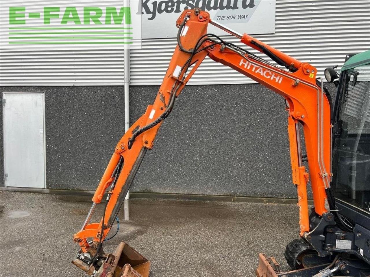 Bagger typu Hitachi zx18-3 clr udskydelig gravearm, Gebrauchtmaschine w AALBORG SV (Zdjęcie 2)