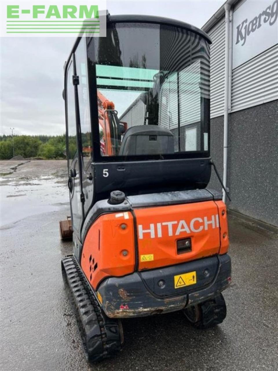 Bagger Türe ait Hitachi zx18-3 clr udskydelig gravearm, Gebrauchtmaschine içinde AALBORG SV (resim 4)