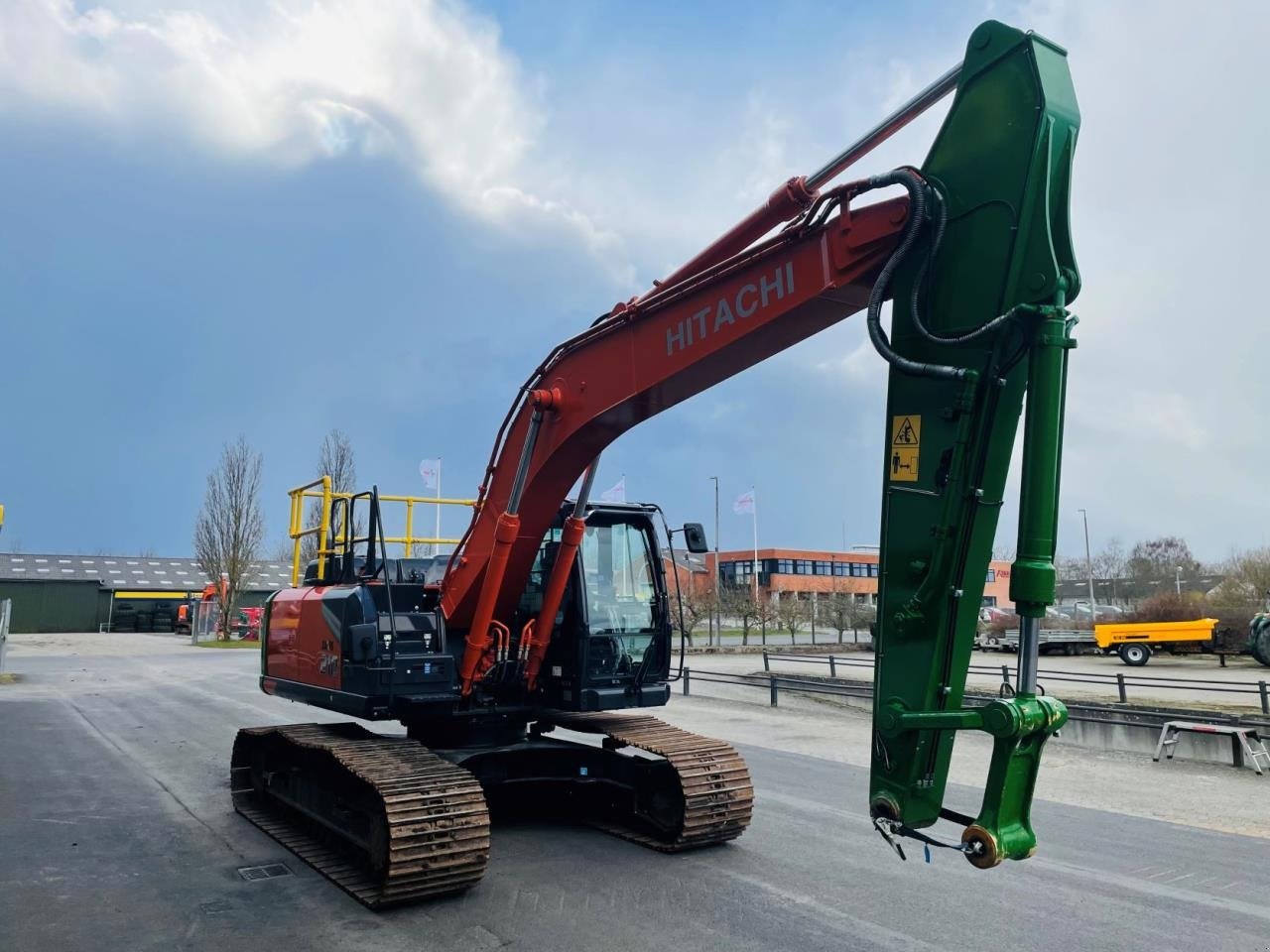 Bagger van het type Hitachi ZX210LC-7, Gebrauchtmaschine in Middelfart (Foto 6)