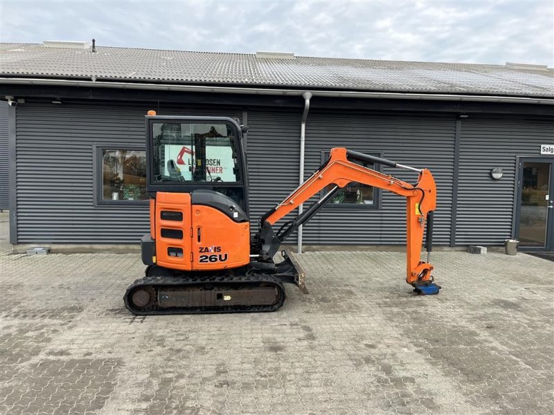 Bagger typu Hitachi ZX26U hydraulisk s40 skifte, Gebrauchtmaschine w Rønnede (Zdjęcie 1)