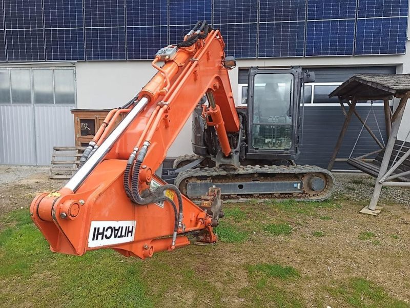 Bagger tip Hitachi ZX85 USB-5A mit Gummiketten, Gebrauchtmaschine in Fürstenstein (Poză 7)