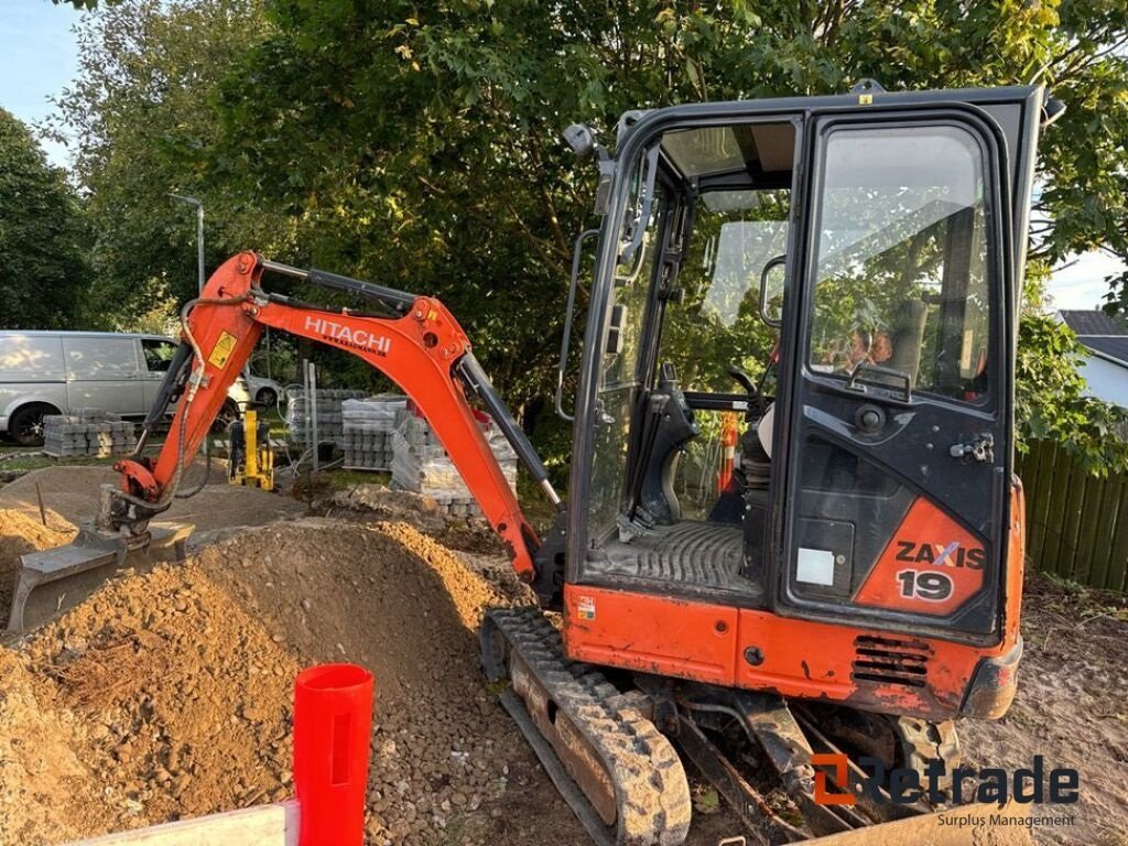 Bagger του τύπου Hitachi zZaxis 19-5A CR, Gebrauchtmaschine σε Rødovre (Φωτογραφία 3)