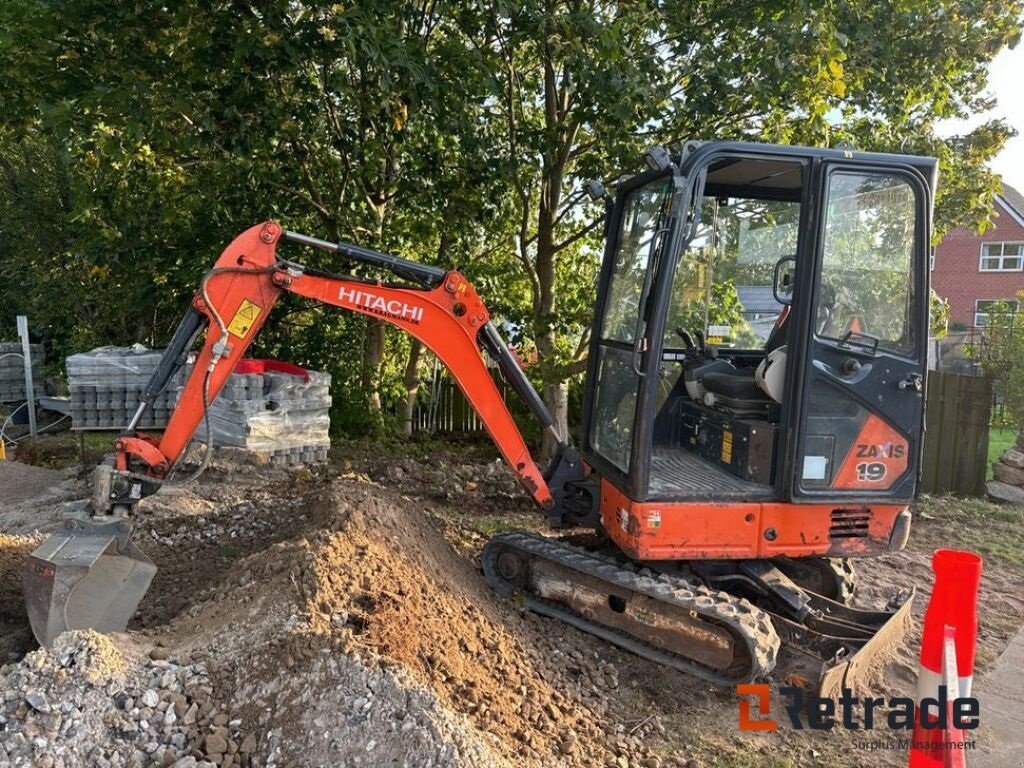 Bagger del tipo Hitachi zZaxis 19-5A CR, Gebrauchtmaschine en Rødovre (Imagen 2)