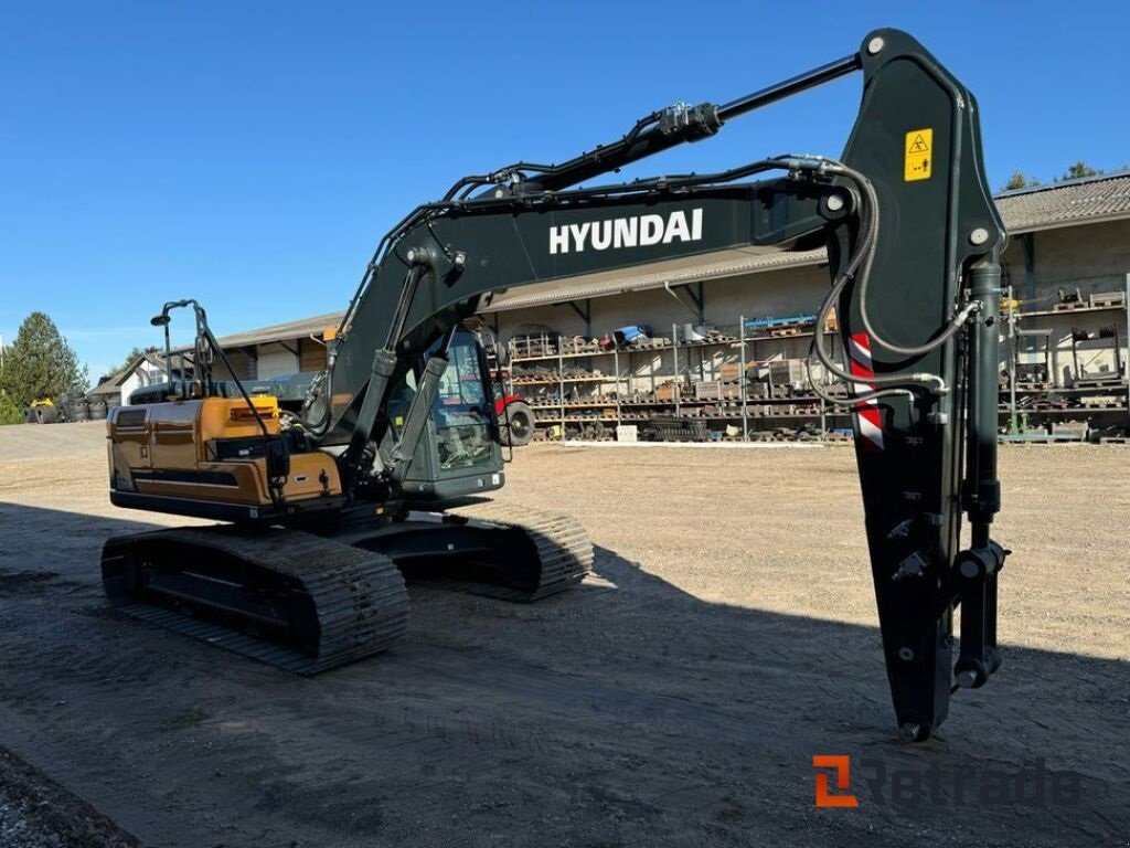 Bagger typu Hyundai HX220AL, Gebrauchtmaschine v Rødovre (Obrázok 4)